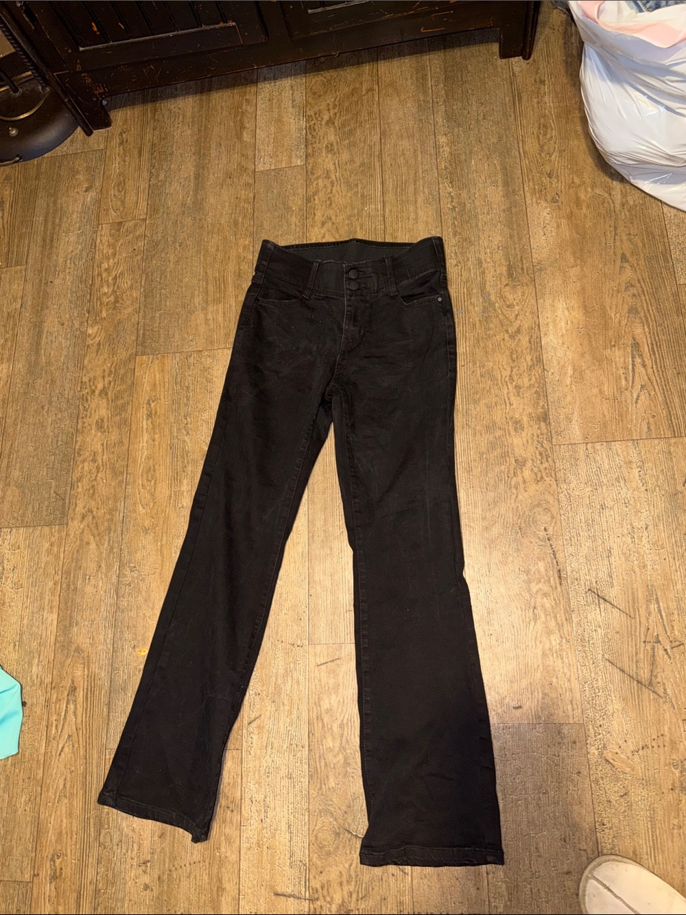 Nine West Black Flare Jeans